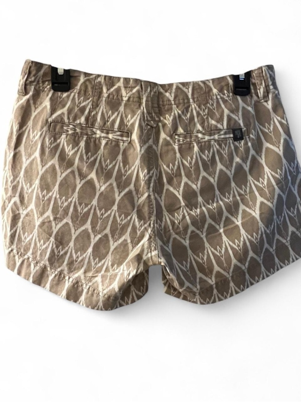 The North Face Women's Taupe Ikat Print Shorts - Picture 4 of 4